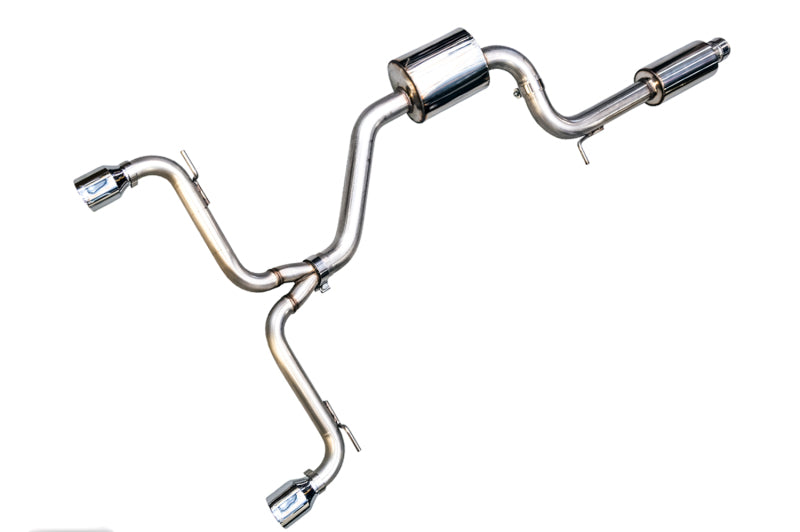AWE Tuning Touring Edition Cat-Back Exhaust - VW GTI 2015-2017 Chrome Silver Tips