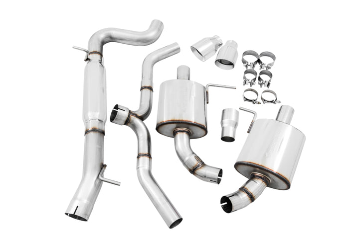AWE Tuning Touring Edition Cat-Back Exhaust - VW Golf Alltrack 2017-2019, Golf SportWagen, view 4