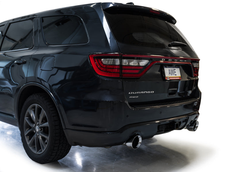 AWE Tuning Touring Edition Cat-Back Exhaust - Dodge Durango 2011-2025 Chrome Silver Tips, view 10