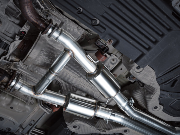 AWE Tuning Touring Edition Cat-Back Exhaust - Dodge Durango 2011-2025 Chrome Silver Tips, view 2