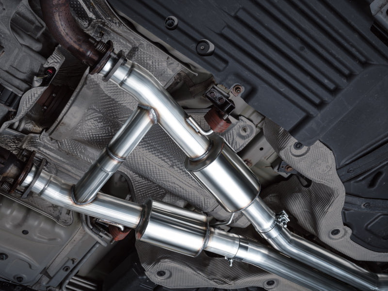 AWE Tuning Touring Edition Cat-Back Exhaust - Dodge Durango 2011-2025 Chrome Silver Tips, view 2