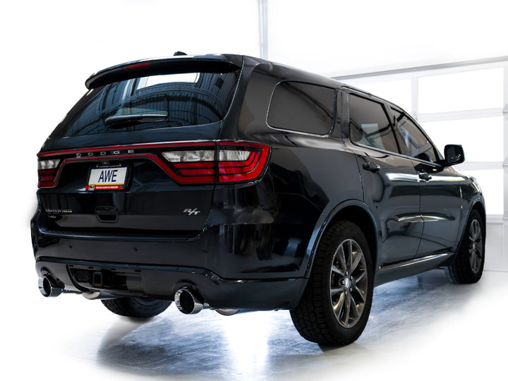 AWE Tuning Touring Edition Cat-Back Exhaust - Dodge Durango 2011-2025 Chrome Silver Tips, view 9