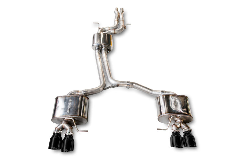 AWE Tuning Touring Edition Cat-Back Exhaust - Audi SQ5 Diamond 2014-2017 Black Tips