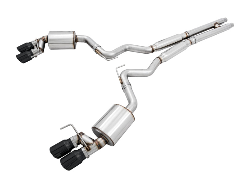 AWE Tuning Touring Edition Cat-Back Exhaust - Ford Mustang 2018-2023