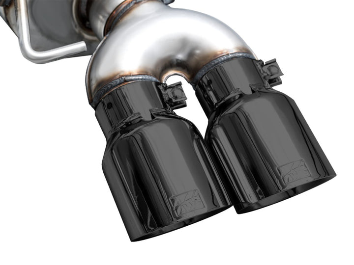 AWE Tuning Touring Edition Cat-Back Exhaust - Audi S6 / S7 Sportback C8 2020-2025 - Diamond Black Tips, view 15