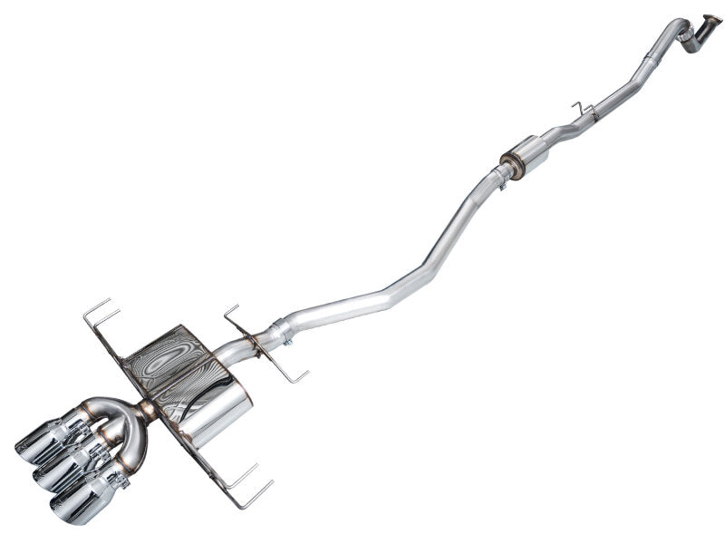 AWE Tuning Touring Edition Cat-Back Exhaust - Acura Integra 2024-2025 Chrome Silver Tips