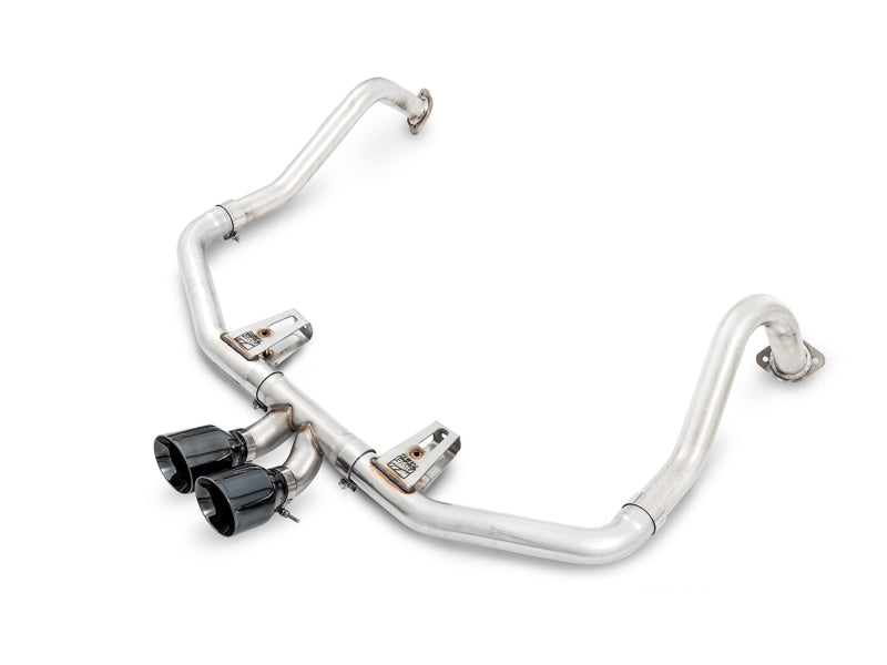 AWE Tuning Track Edition Cat-Back Exhaust - Porsche 718 Boxster 2017-2025, 718 Cayman Diamond Black Tips
