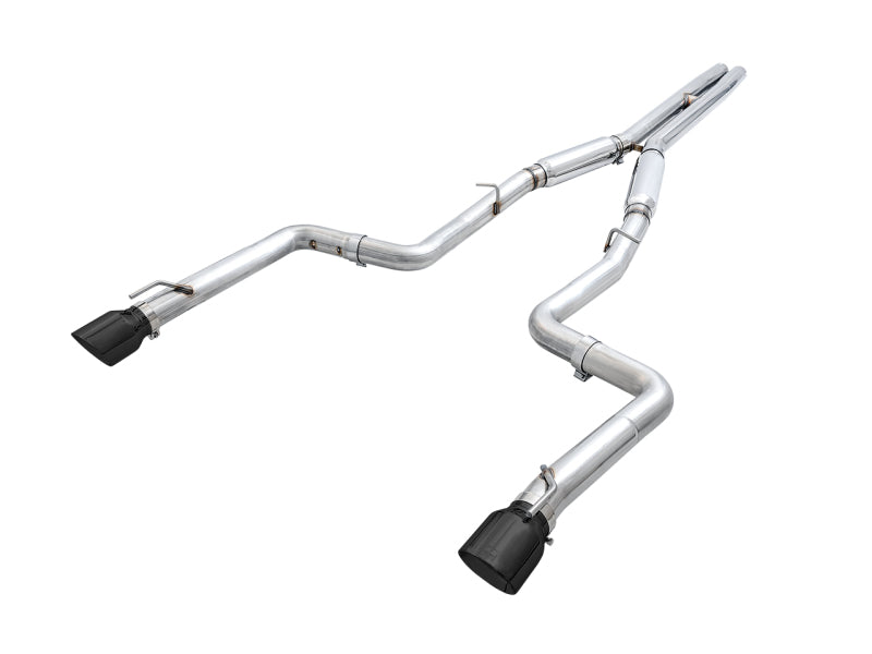 AWE Tuning Track Edition Cat-Back Exhaust - Dodge Charger 2015-2023 - Diamond Black Tips