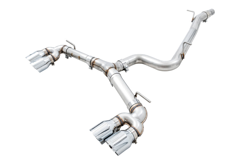 AWE Tuning Track Edition Cat-Back Exhaust - VW Golf R 2015-2017