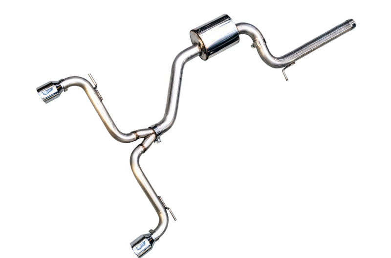 AWE Tuning Track Edition Cat-Back Exhaust - VW GTI 2015-2017 Chrome Silver Tips