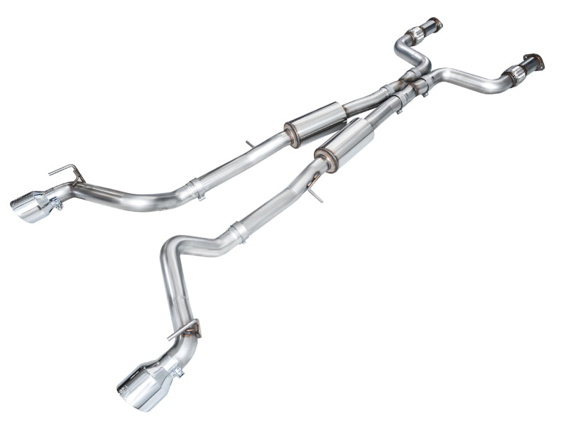 AWE Tuning Track Edition Cat-Back Exhaust - Nissan Z 2023-2025 Chrome Silver Tips