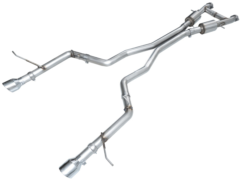 AWE Tuning Track Edition Cat-Back Exhaust - Dodge Durango 2011-2025 - Chrome Silver Tips
