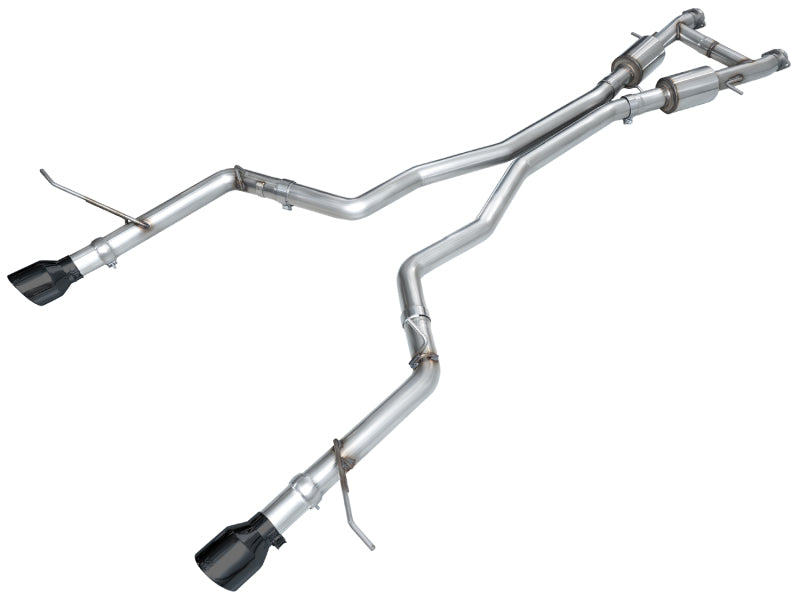 AWE Tuning Track Edition Cat-Back Exhaust - Dodge Durango 2011-2025 - Diamond Black Tips