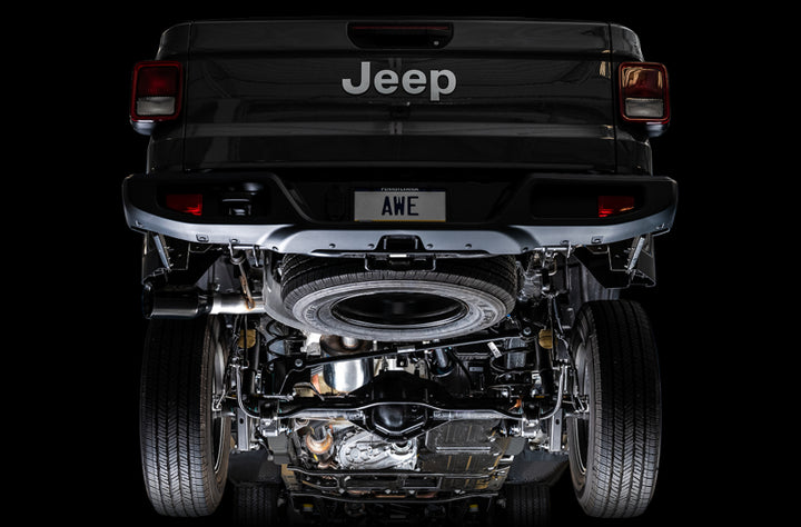 AWE Tuning Tread Edition Cat-Back Exhaust - Jeep Gladiator 2020-2025, view 10