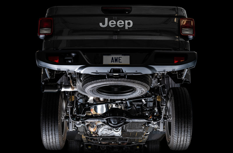 AWE Tuning Tread Edition Cat-Back Exhaust - Jeep Gladiator 2020-2025, view 10