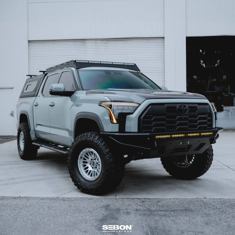 Seibon RR-Style Carbon Fiber Hood for Toyota Tundra/Sequoia 22-24/23-24