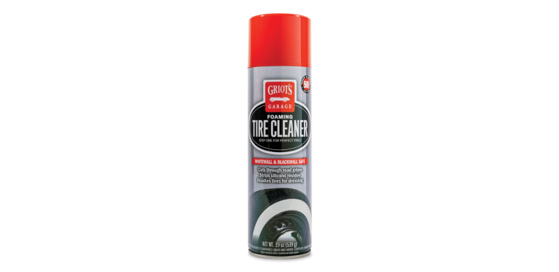 Griots Garage Tire Cleaner 19oz Aerosol Spray for Clean Tires