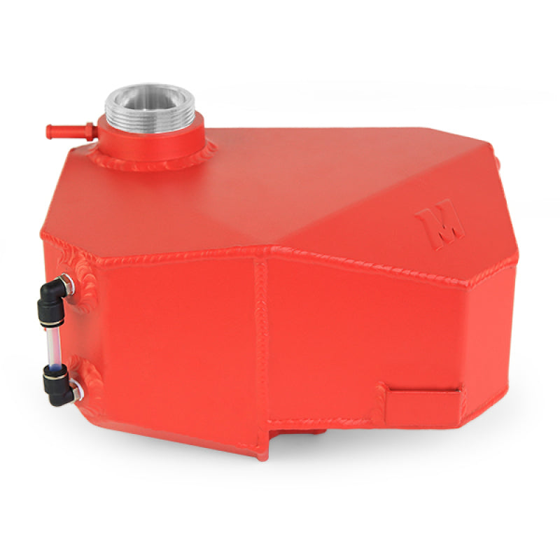 Mishimoto Aluminum Expansion Tank - Ford Focus ST / Focus RS 2013-2021 - Wrinkle Red