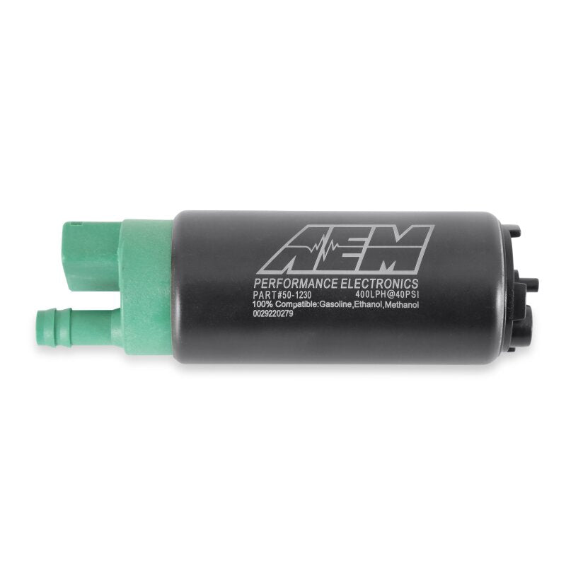 AEM 400 LPH High Flow In-Tank Fuel Pump Kit - Double Barb - Ethanol Compatible - OneFastShop