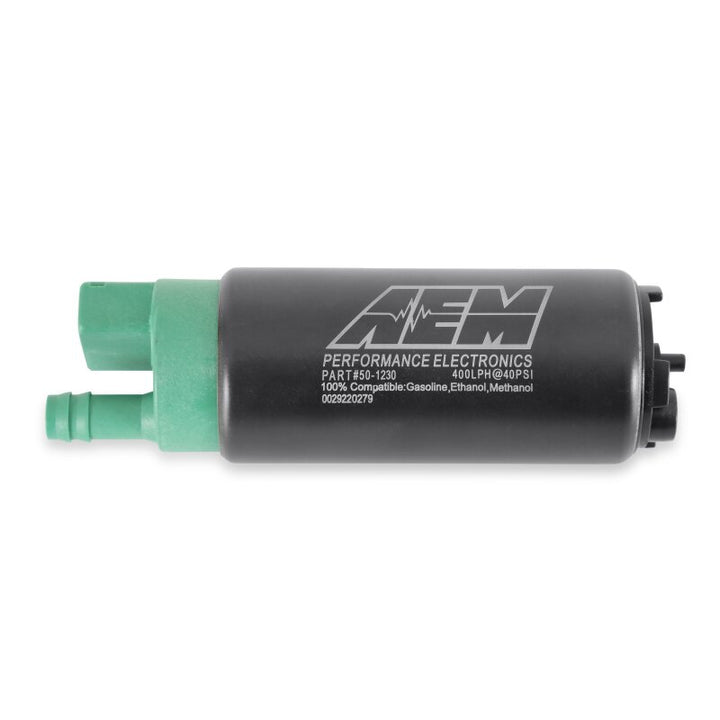 AEM 400 LPH High Flow In-Tank Fuel Pump Kit - Double Barb - Ethanol Compatible - OneFastShop