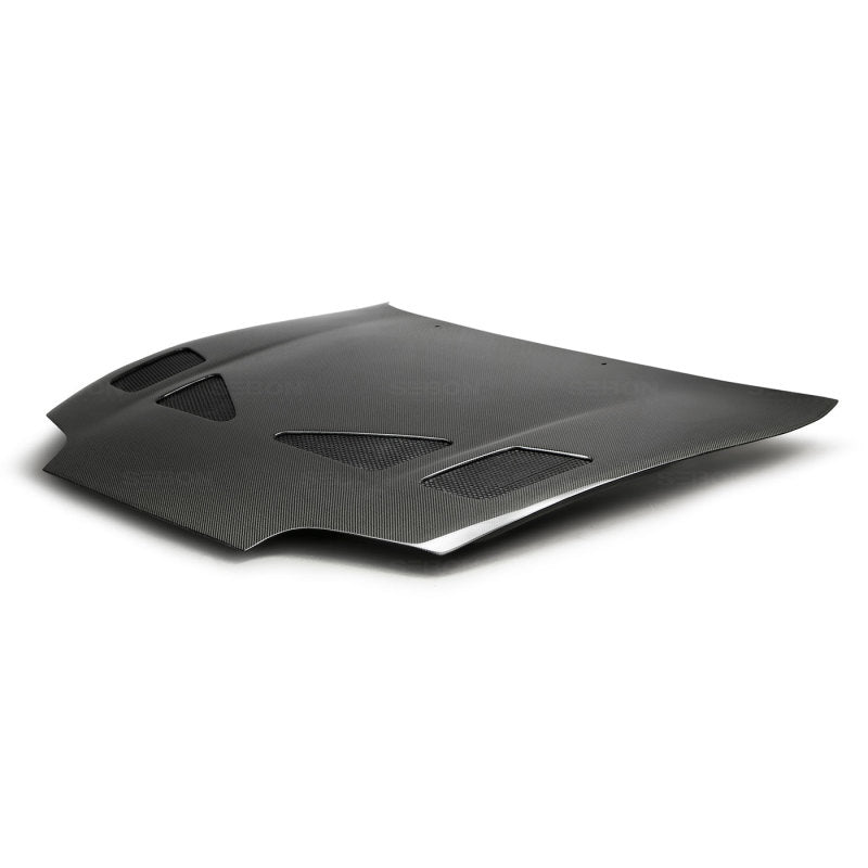 Seibon TR Style Carbon Fiber Hood for 93-98 Toyota Supra JZA80L - OneFastShop