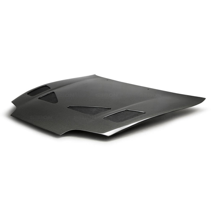 Seibon TR Style Carbon Fiber Hood for 93-98 Toyota Supra JZA80L - OneFastShop