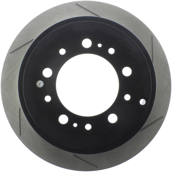 StopTech Sport Slot CRYO Rotor for 08-13 Lexus LX450/470/570 and 07-12 Toyota Tundra Left Rear Slotted Rotor - OneFastShop