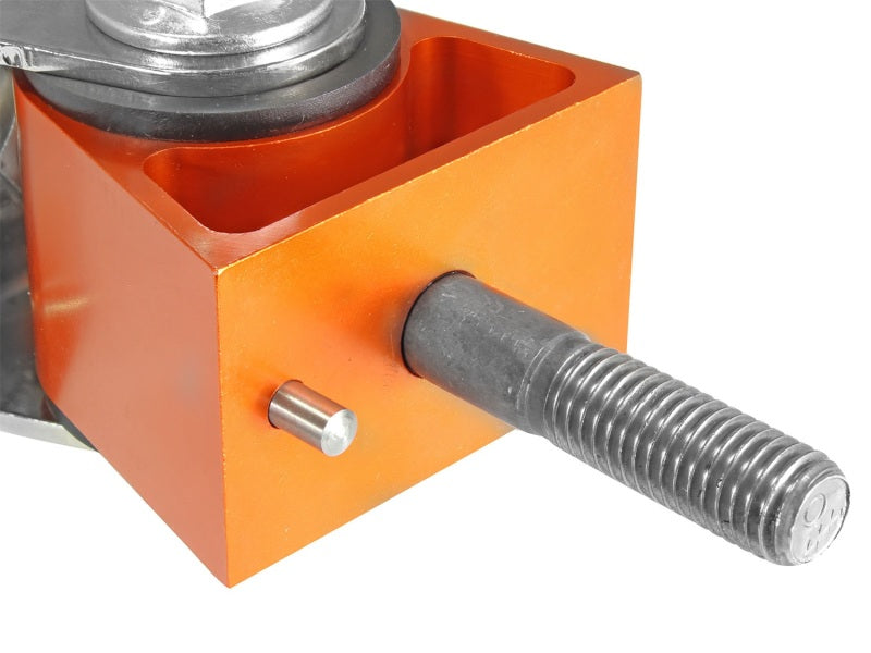 AFe Control PFADT Series Engine Mount Set; Chevrolet Corvette (C5/C6) 97-13 Orange