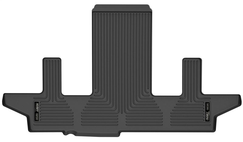 Husky Liners X-act Contour 3rd Seat Floor Liner - Chevy Suburban, GMC Yukon XL & Cadillac Escalade ESV (2021-2026) - Black