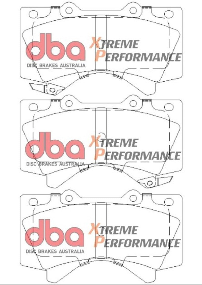 DBA XP650 Front Brake Pads for 2015 Toyota Tundra - OneFastShop