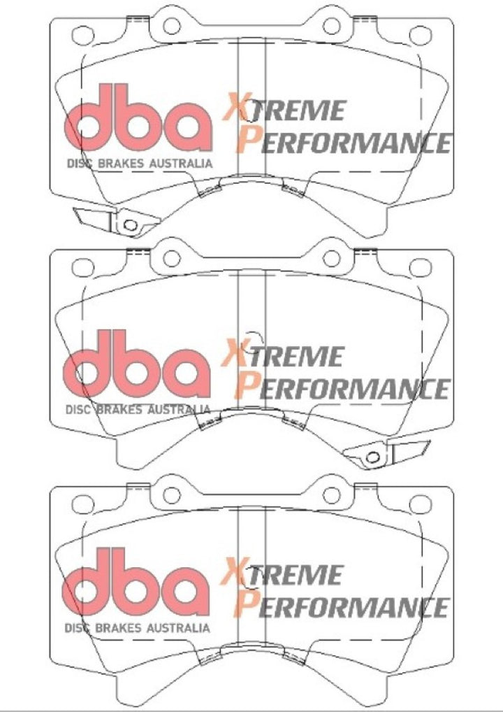 DBA XP650 Front Brake Pads for 2015 Toyota Tundra - OneFastShop