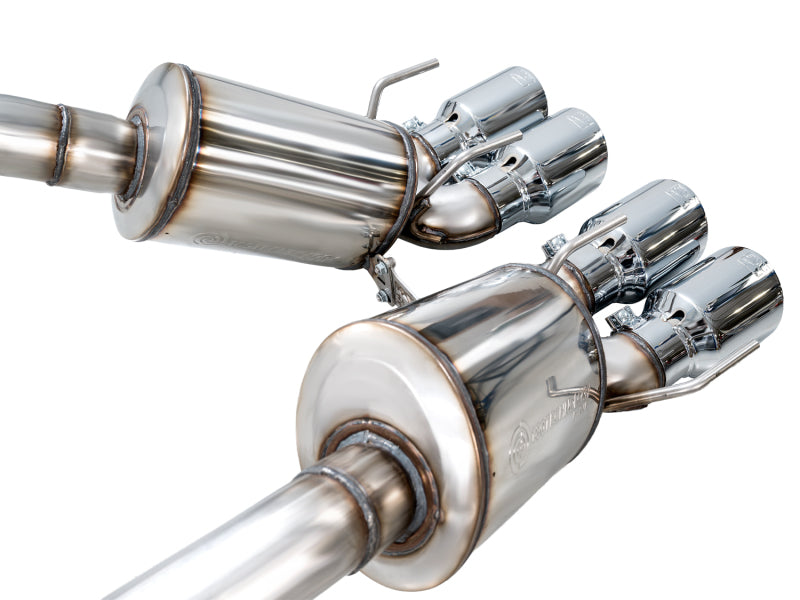 AWE Tuning C6 Chevrolet Corvette Z06/ZR1 Axle-Back Exhaust with Chrome Tips