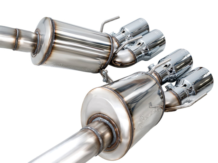 AWE Tuning C6 Chevrolet Corvette Z06/ZR1 Axle-Back Exhaust with Chrome Tips