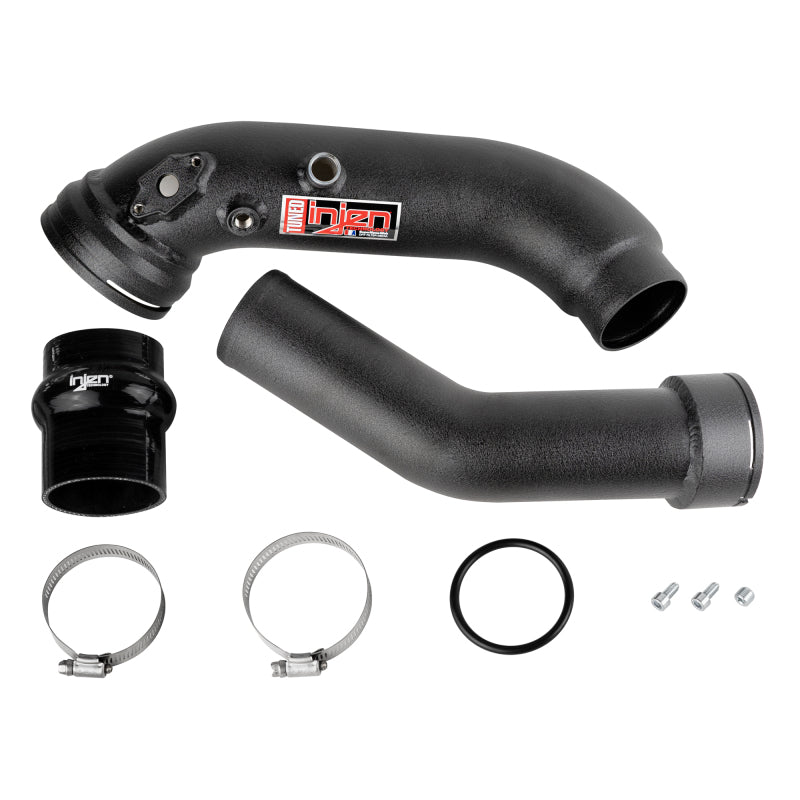 Injen Wrinkle Black Turbo SES Intercooler Pipes for 16-20 BMW L6-3.0L Turbo Twin Turbo L4-2.0L L6-2.5L