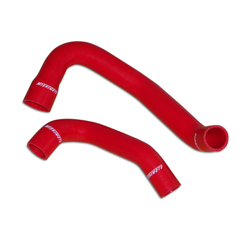 Mishimoto Silicone Radiator Hose Kit Red - Jeep Wrangler TJ 4.0L I6 1997-2006