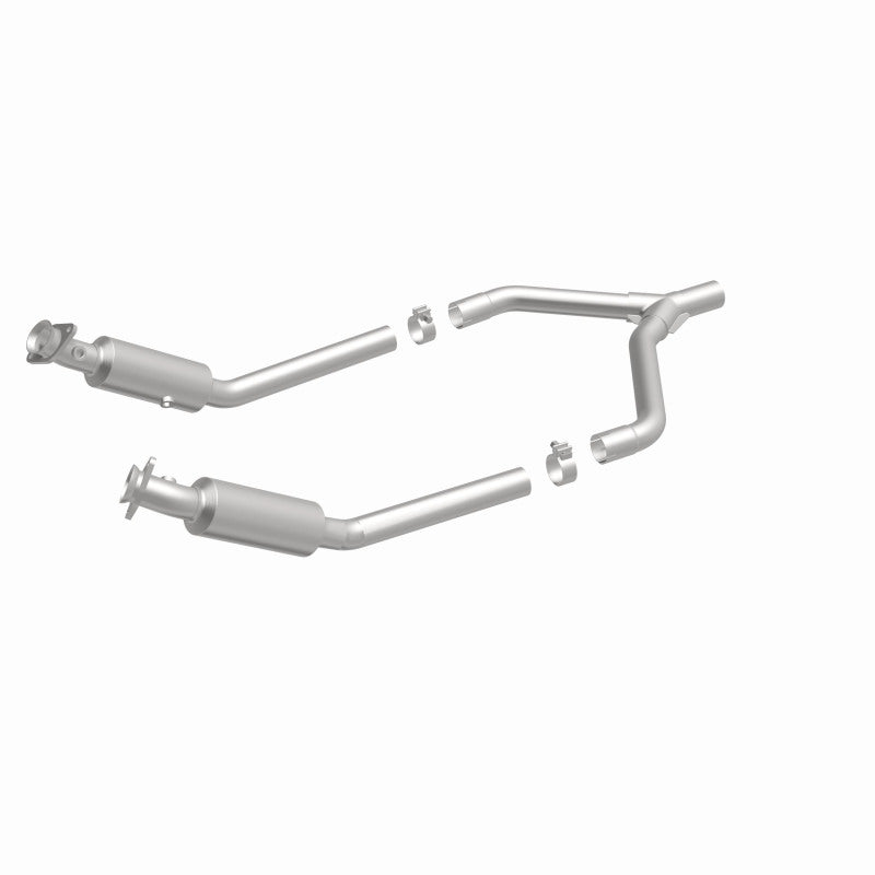 MagnaFlow Conv DF 05-10 Ford Mustang Y-Pipe Assembly Easy Install