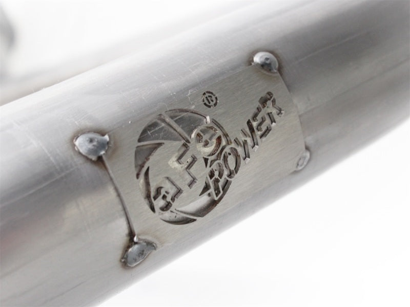 aFe Power Twisted Steel Y-Pipe for Jeep Wrangler V6 3.6L (12-14)