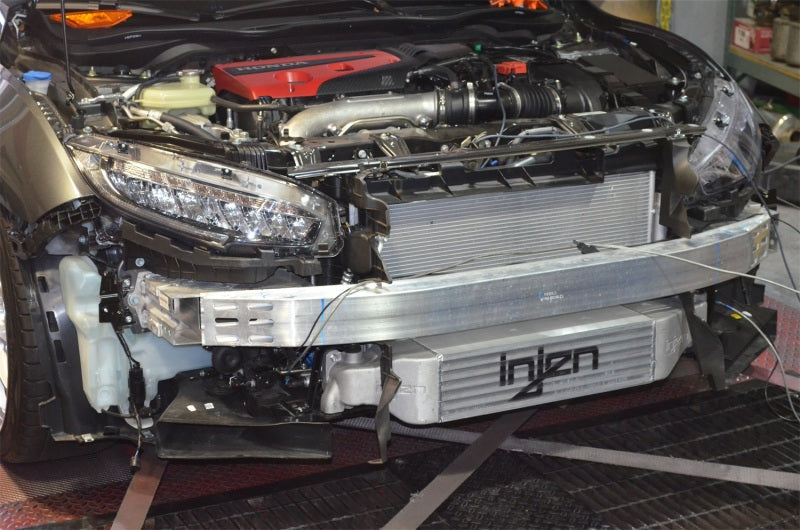 Injen Front Mount Intercooler for 17-20 Honda Civic Type-R FK8 I4 2.0L Bar and Plate Design
