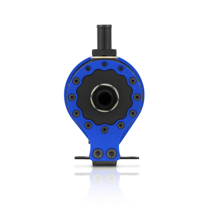 Mishimoto Universal Baffled Oil Catch Can Blue Finish - OneFastShop