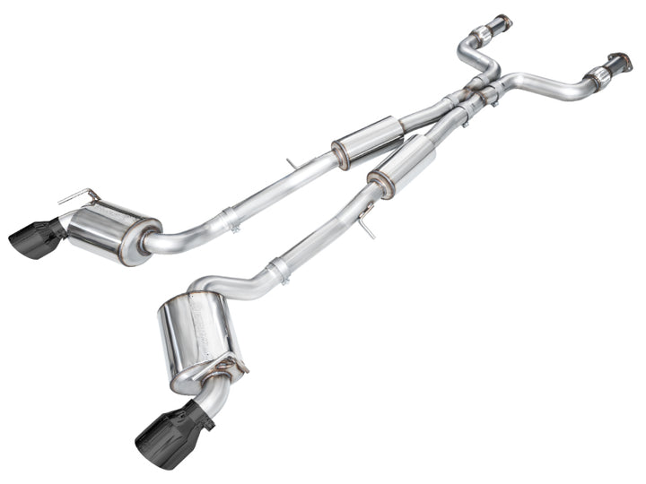 AWE Touring Edition Catback Exhaust System with Diamond Black Tips for 2023 Nissan Z RZ34 RWD
