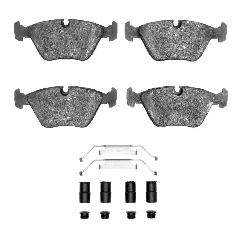 DFC 5000 Advanced Low Metallic Front Brake Pads and Hardware Kit - BMW E32/E34/E36 1987-2005