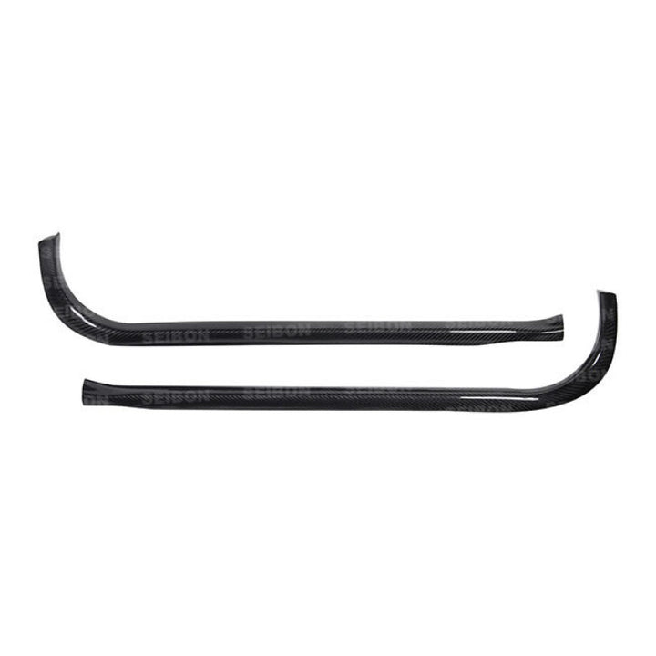 Seibon Carbon Fiber Door Sills Trim for 09-10 Nissan GTR R35 - OneFastShop