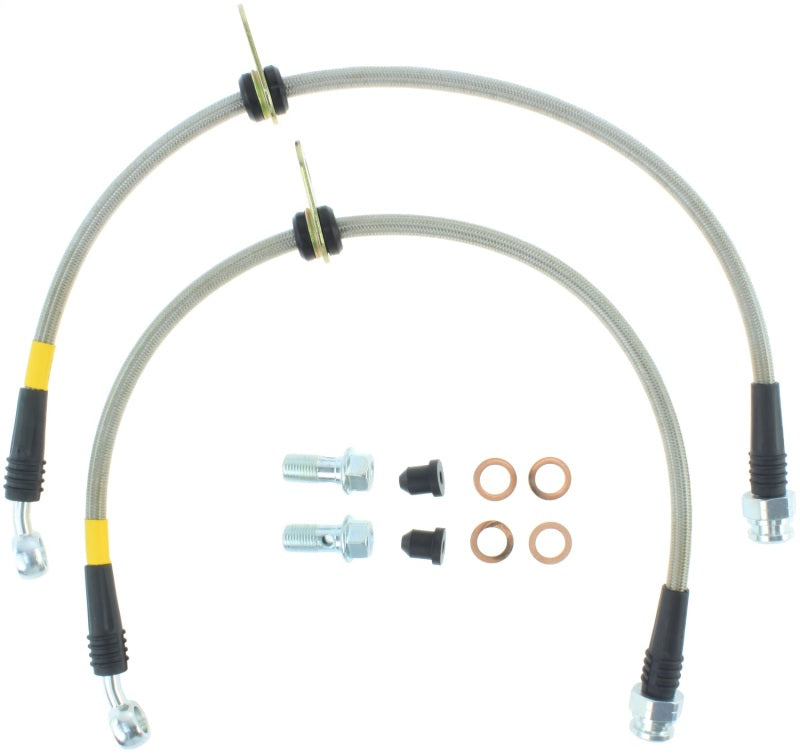 Stoptech Rear SS Brake Lines for 97-01 Honda Prelude - OneFastShop