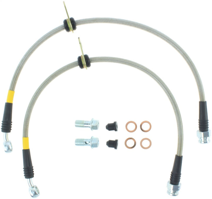 Stoptech Rear SS Brake Lines for 97-01 Honda Prelude - OneFastShop