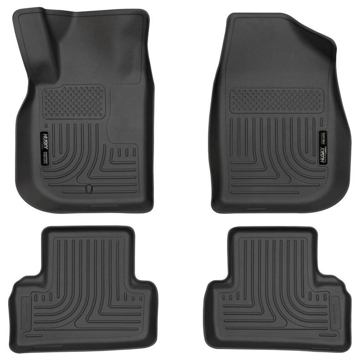 Husky Liners WeatherBeater Combo Black Floor Liners for 04-10 Chevrolet Cobalt - OneFastShop