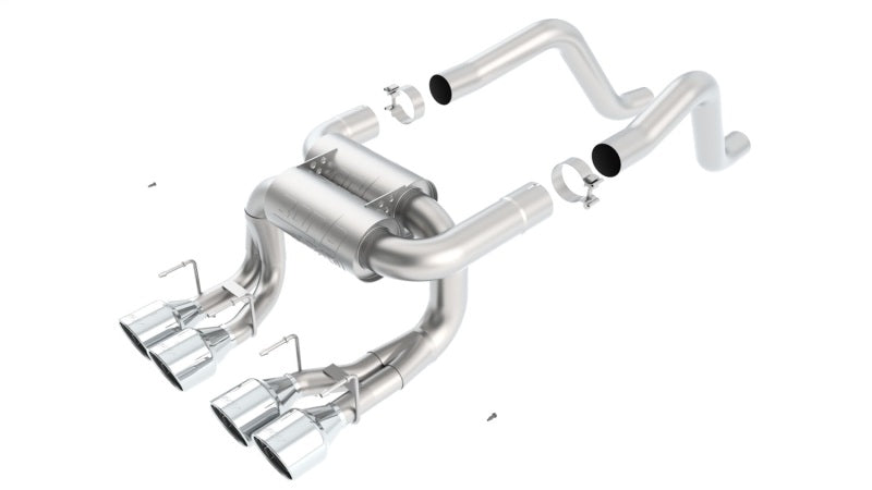 Borla Aggressive ATAK Exhaust Rear Section - 06-12 Chevrolet Corvette Z06/ZR1 6.2L/7.0L