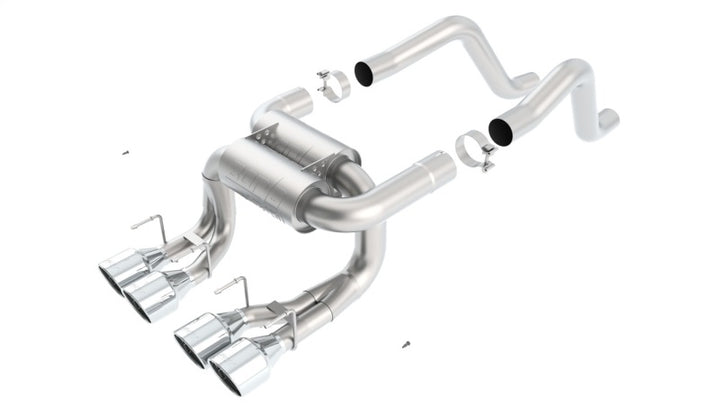 Borla Aggressive ATAK Exhaust Rear Section - 06-12 Chevrolet Corvette Z06/ZR1 6.2L/7.0L
