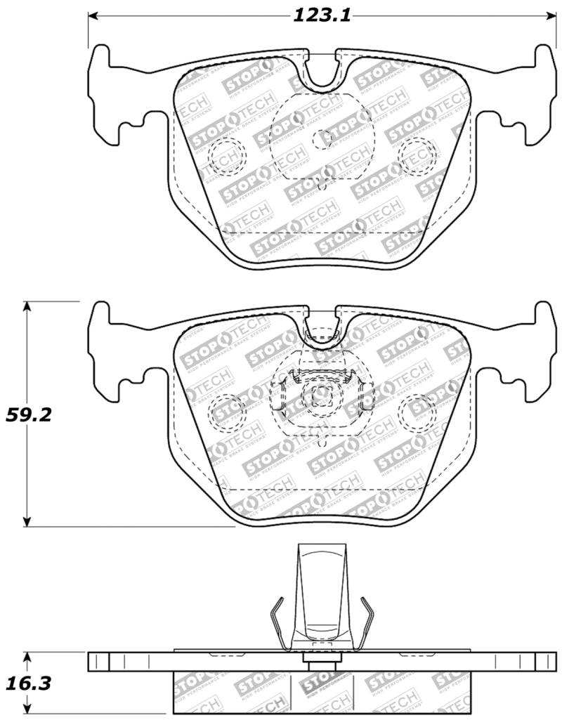 Stoptech Performance Brake Upgrade for 01-07 BMW M3 E46, 00-04 M5, 04-09 X3, 00-06 X5, 06-09 Z4, 00-07 330 - OneFastShop
