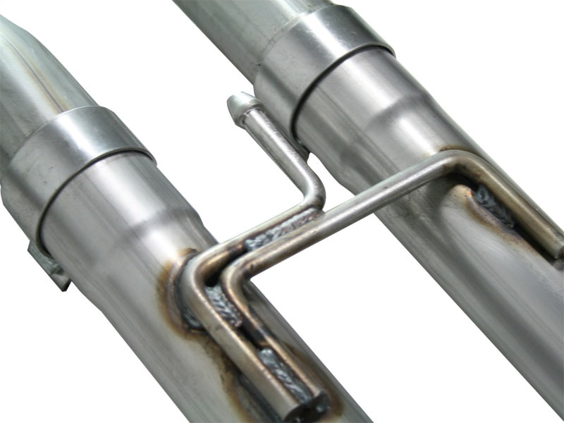 aFe MACHForce XP Exhaust Cat-Back for 2004–2012 Nissan Titan V8 5.6L – 2.5/3 in. SS–409 with Polished Tip