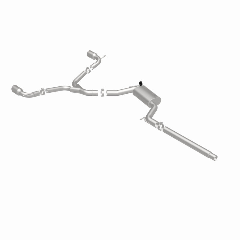MagnaFlow SYS C/B Dual Split Rear Exit 4in Tips - Easy Install